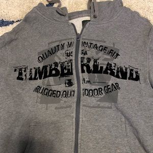 Men’s size medium Timberland zip up hoodie.